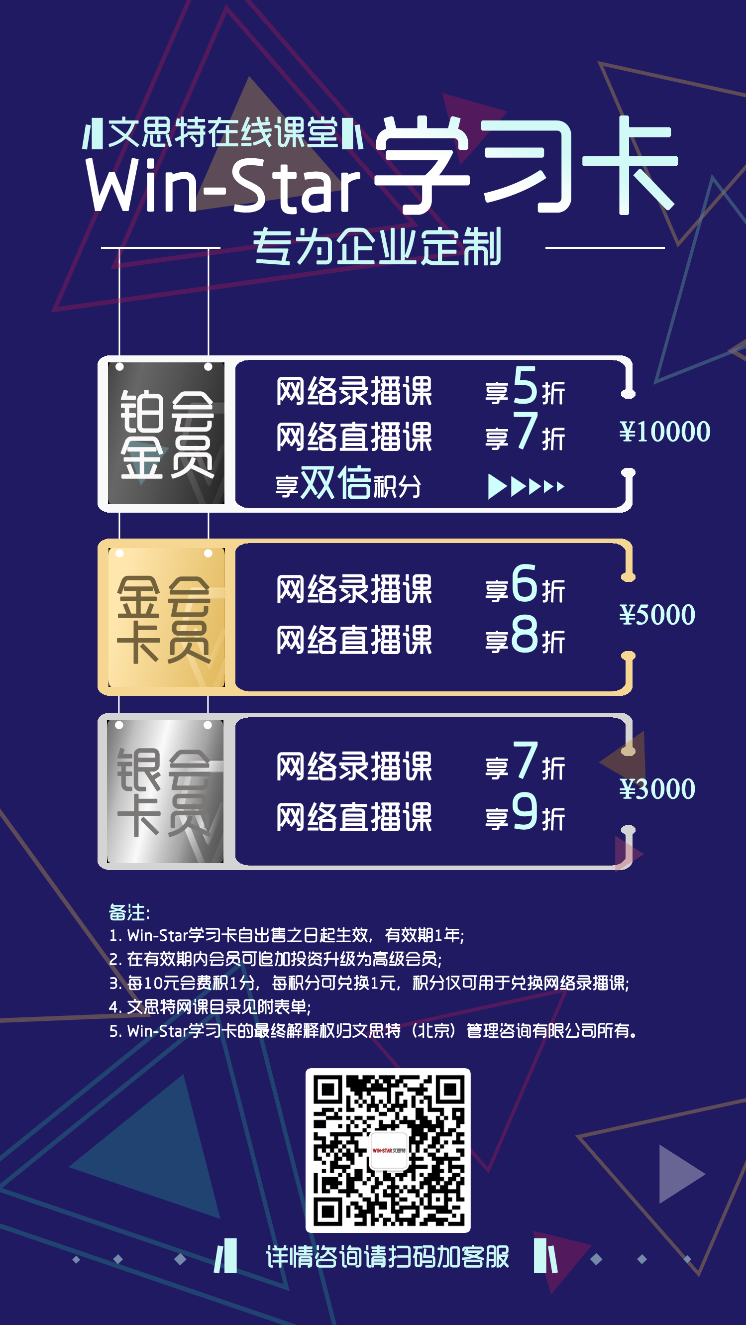 文思特在线课程企业学习卡